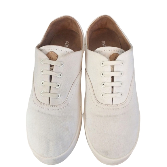 O'lakai Kohu White Sneakers Classic Tennis Shoes Men's size 7 - Picture 2 of 13